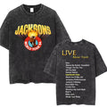 Washed Vintage Michael Jackson Thriller Graphic T-Shirt Men